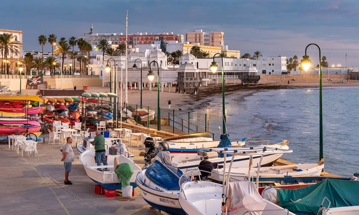 La Caleta beach, Cádiz